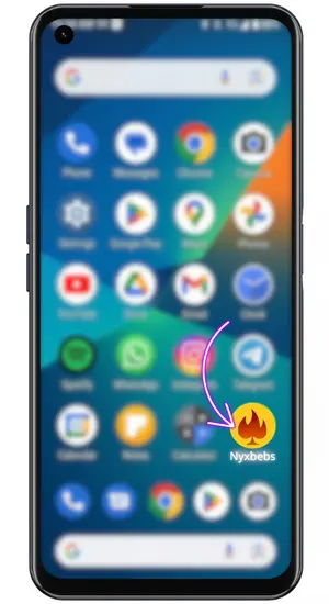 Open de app Nyxbets en log in met hetzelfde account voor mobiel en desktop
